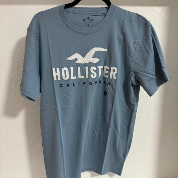 Hollister Cotton Logo Graphic Tee - Picture 1 of 3